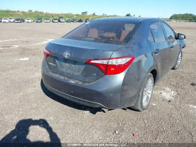 2014 Toyota COROLLA LE VIN 2T1BURHE3EC114007 фото 4