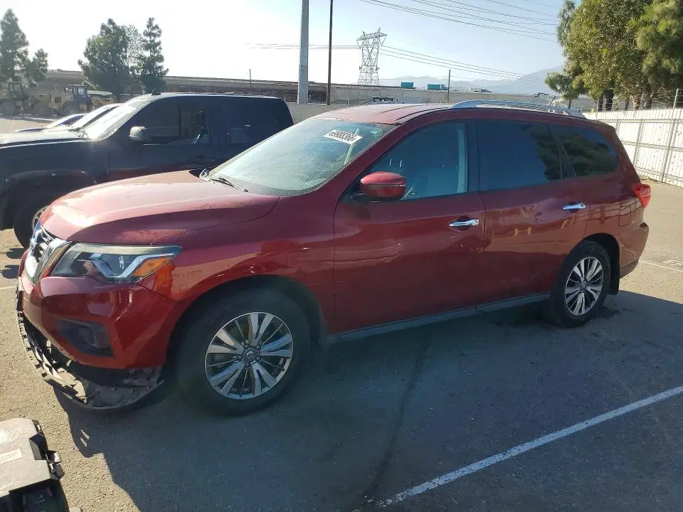 5N1DR2MN4JC637834 — 2018 Nissan Pathfinder, Передняя часть (Front End), фото до ремонта