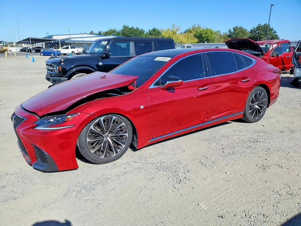 JTHB51FF4J5001957 — 2018 Lexus LS 500, Передняя часть (Front End), фото до ремонта