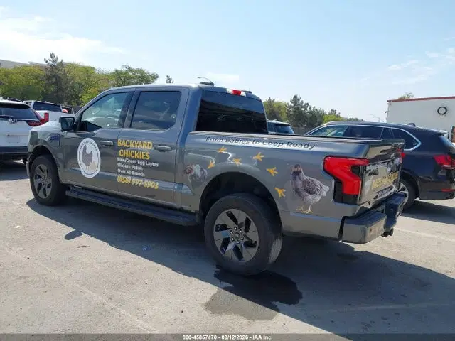 2025 Ford F-150 Lightning Flash VIN 1FTVW3L76SWG02352 фото 3