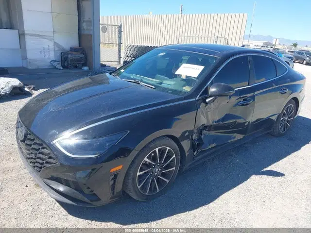2021 Hyundai Sonata Limited VIN 5NPEH4J26MH122330 фото 2