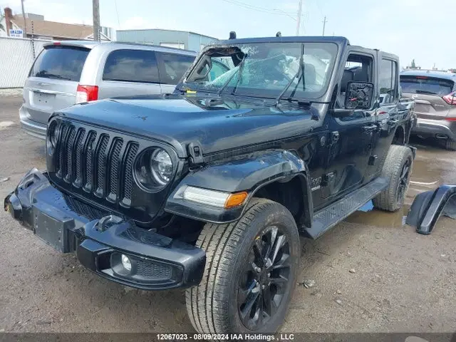 2021 Jeep Wrangler Unlimited Sahara VIN 1C4HJXEG4MW866494 фото 2