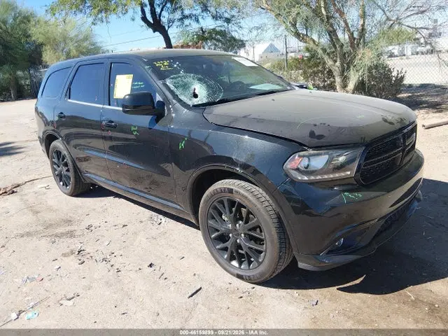 1C4RDHAG2FC201301 — 2015 Dodge Durango SXT, Передняя часть (Front End), фото до ремонта