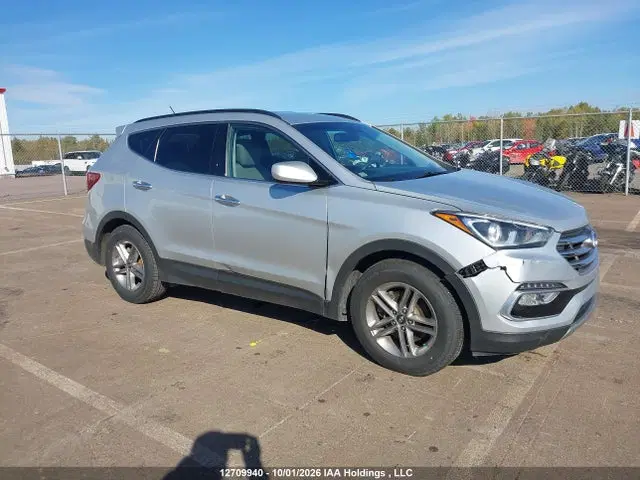 5XYZTDLB7JG557146 — 2018 Hyundai Santa FE Sport, Передняя часть (Front), фото до ремонта