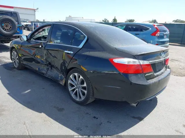 2014 Honda Accord Sport VIN 1HGCR2F52EA096864 фото 3