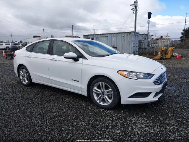3FA6P0UU6JR243595 — 2018 Ford Fusion Hybrid S, Естественный износ (Normal Wear & Tear), фото до ремонта