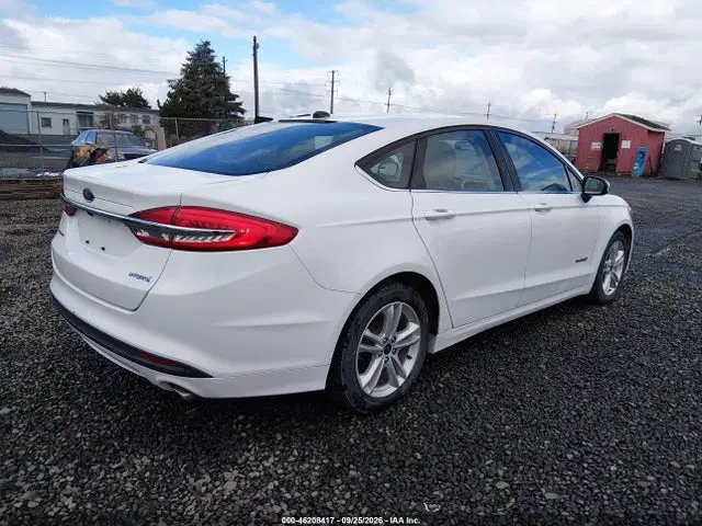 2018 Ford Fusion Hybrid S VIN 3FA6P0UU6JR243595 фото 4