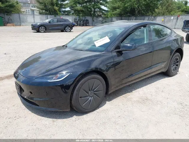 2026 Tesla Model 3 Premium Rear-wheel Drive/rear-wheel Drive VIN 5YJ3E1EA9TF177321 фото 2