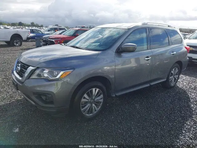 2020 Nissan Pathfinder S 4wd VIN 5N1DR2AM4LC622135 фото 2