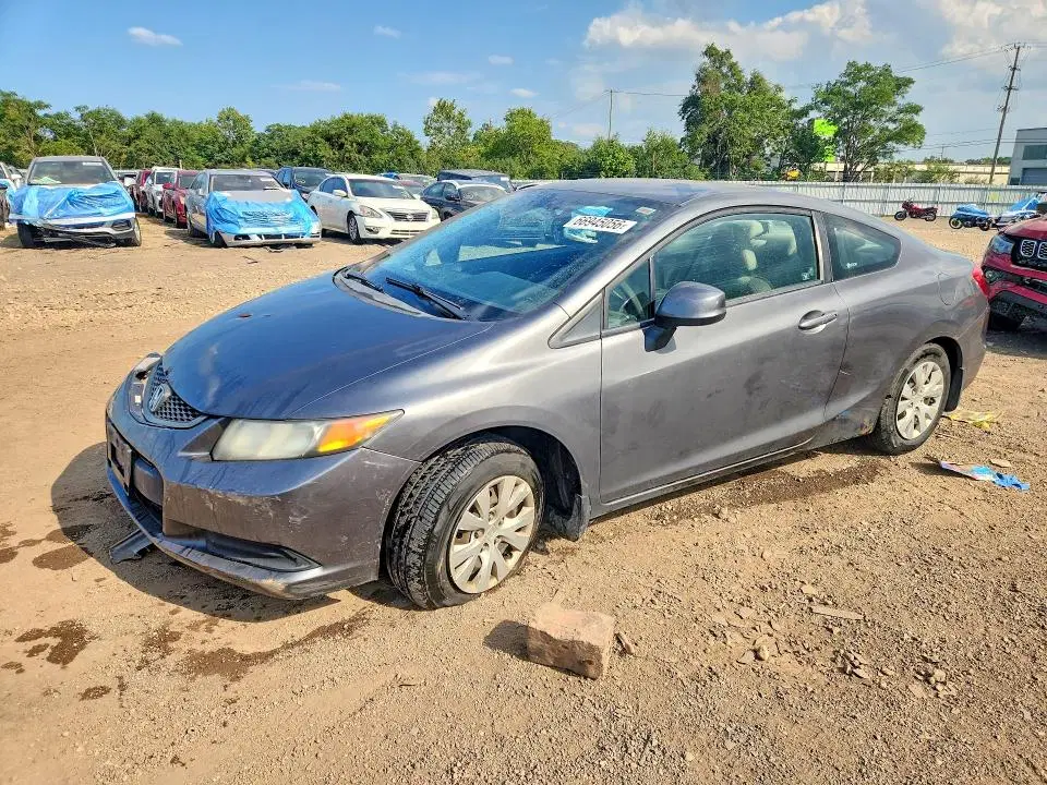 2HGFG3B53CH559916 — 2012 Honda Civic, Передняя часть, фото до ремонта