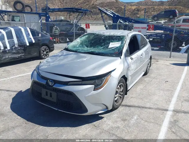 2020 Toyota Corolla Hybrid Le VIN JTDEBRBE5LJ022507 фото 2