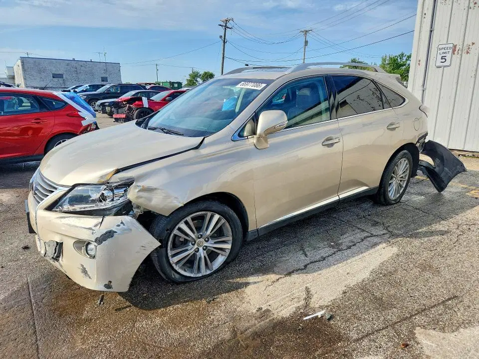 2T2BK1BA9FC278243 — 2015 Lexus RX 350, Передняя часть, фото до ремонта