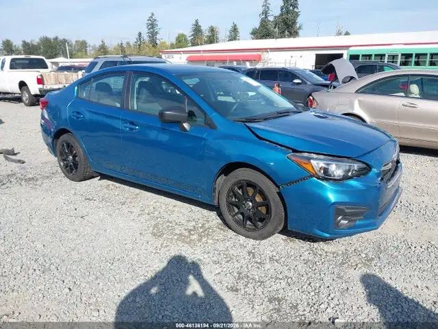 4S3GKAA65J3603429 — 2018 Subaru Impreza 2.0I, Передняя часть (Front & Rear), фото до ремонта