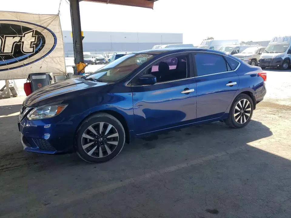 3N1AB7AP9GY336073 — 2016 Nissan Sentra, Задняя часть (Rear End), фото до ремонта