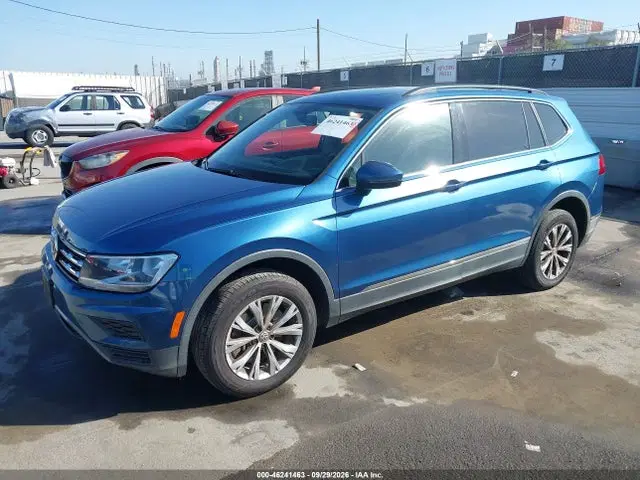 2018 Volkswagen Tiguan 2.0t Se/2.0t Sel VIN 3VV2B7AX5JM096361 фото 2
