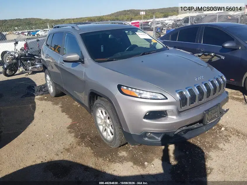 1C4PJMCS0GW156014 — 2016 Jeep Cherokee, Боковая часть, фото до ремонта
