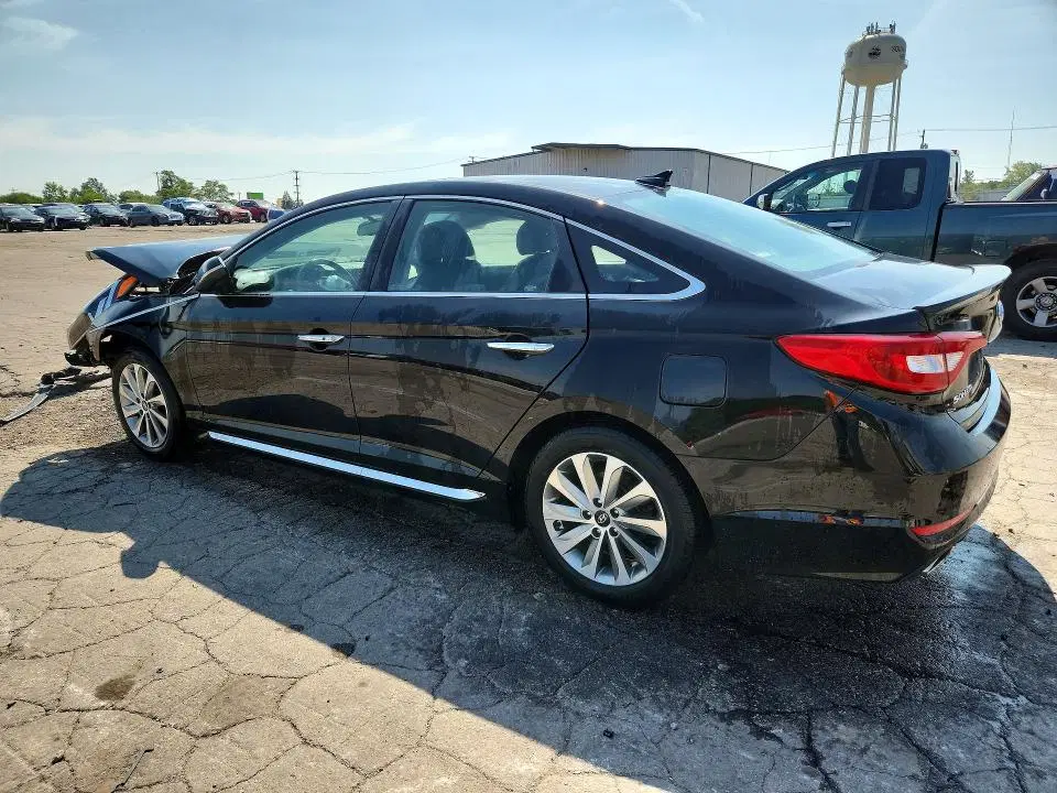 2017 HYUNDAI SONATA VIN 5NPE34AF9HH529887 фото 2
