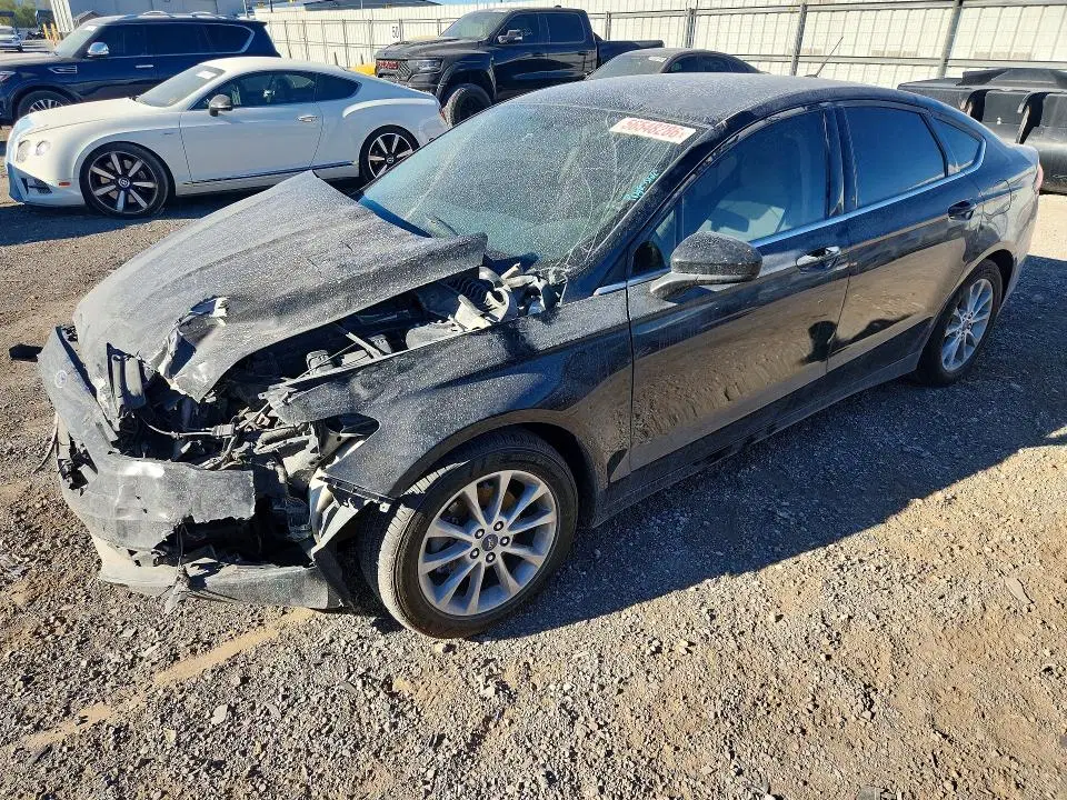 3FA6P0H79HR348193 — 2017 Ford Fusion, Передняя часть (Front End), фото до ремонта
