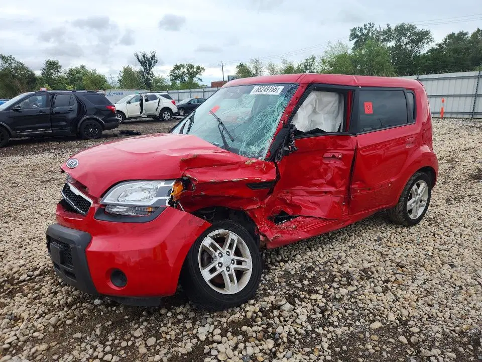 KNDJT2A22A7095659 — 2010 Kia Soul, Передняя часть, фото до ремонта