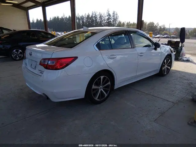 2017 Subaru Legacy 3.6r Limited VIN 4S3BNEN63H3007071 фото 4