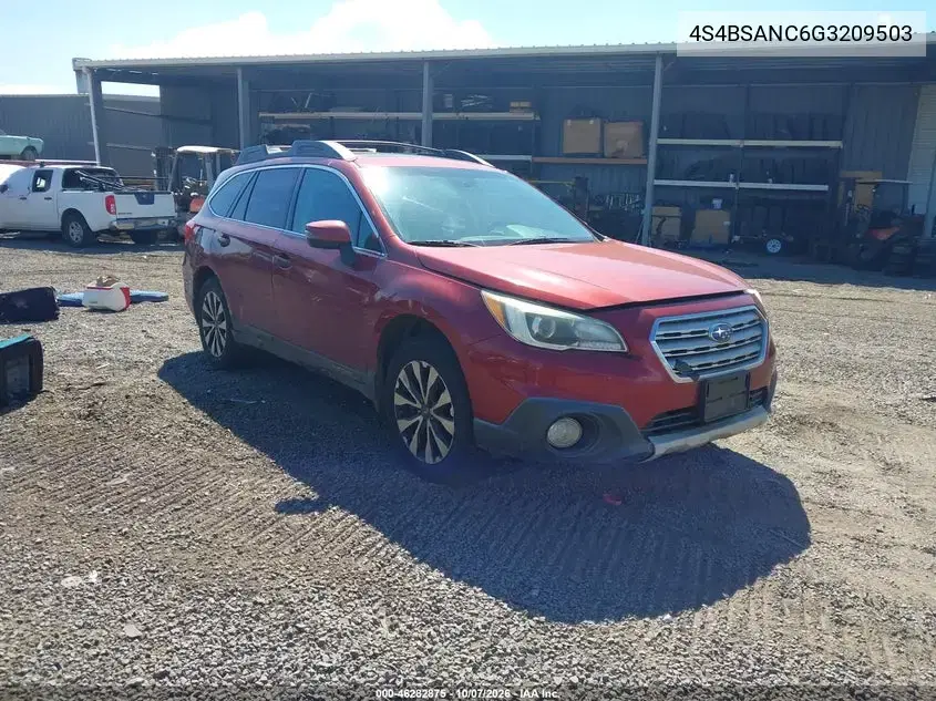 4S4BSANC6G3209503 — 2016 Subaru Outback, повреждения со всех сторон, фото до ремонта
