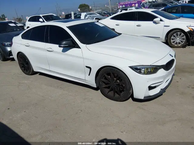 WBA4J1C54JBM11402 — 2018 BMW 430I Gran Coupe, Левый бок (Left Side), фото до ремонта