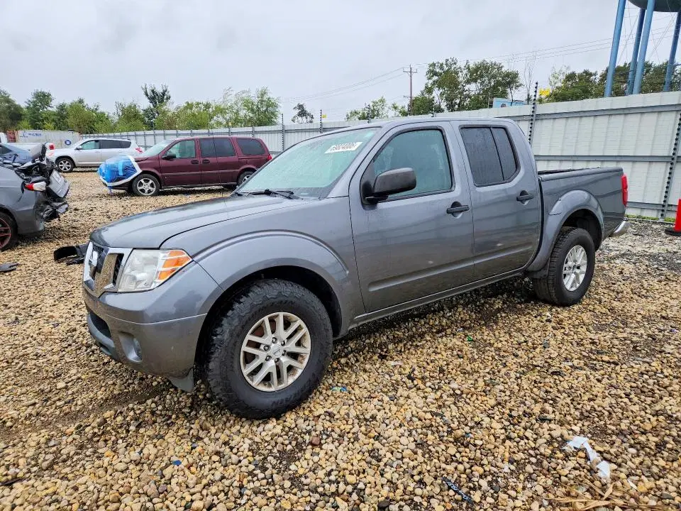 1N6AD0ERXKN880093 — 2019 Nissan Frontier, передняя часть, фото до ремонта