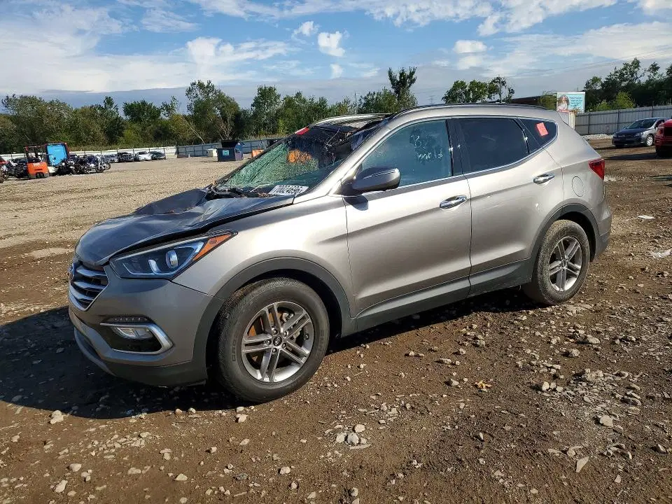 5XYZUDLB7JG567060 — 2018 Hyundai Santa FE Sport, Передняя часть, фото до ремонта