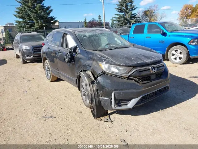 2HKRW2H82LH223241 — 2020 Honda CR-V EXL, Roll Over, фото до ремонта