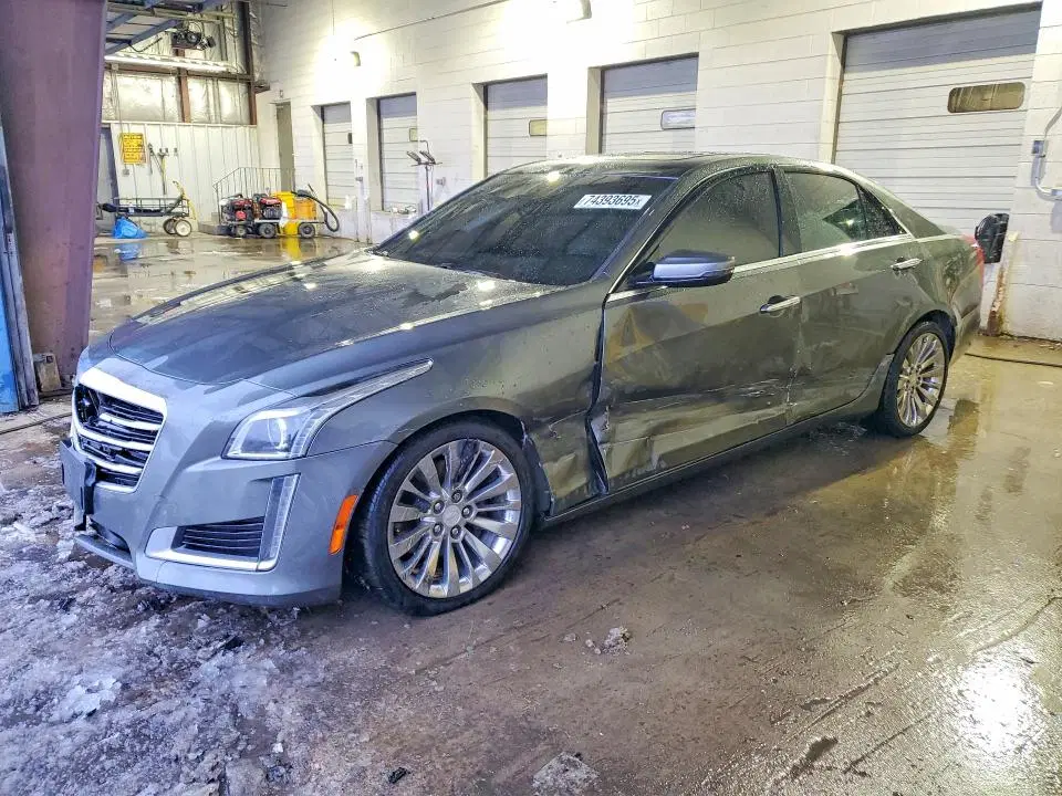 1G6AX5SS7G0132925 — 2016 Cadillac CTS, Боковая часть, фото до ремонта