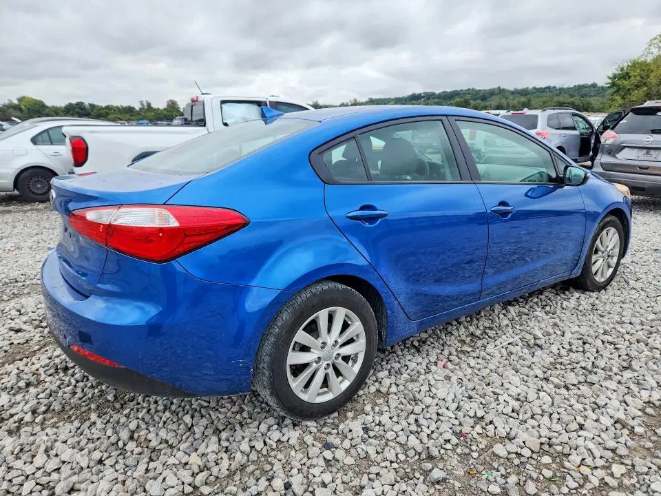 2014 KIA FORTE VIN KNAFX4A64E5205411 фото 3