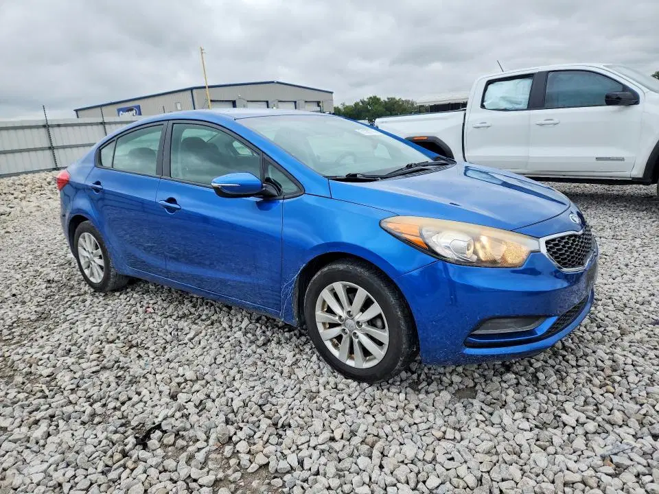 2014 KIA FORTE VIN KNAFX4A64E5205411 фото 4