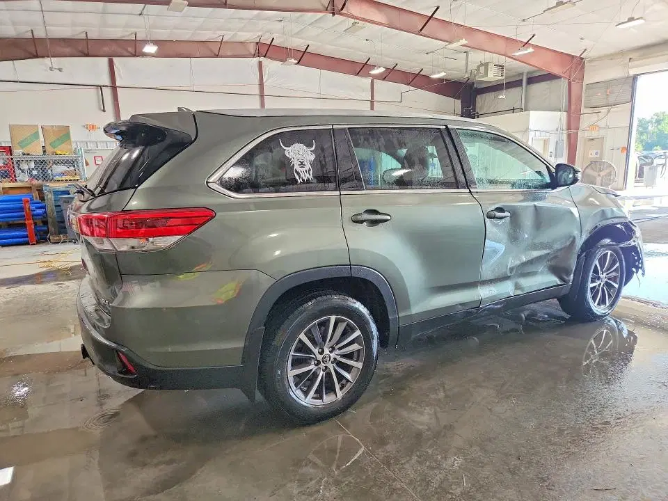 2019 TOYOTA HIGHLANDER VIN 5TDJZRFH7KS979592 фото 3