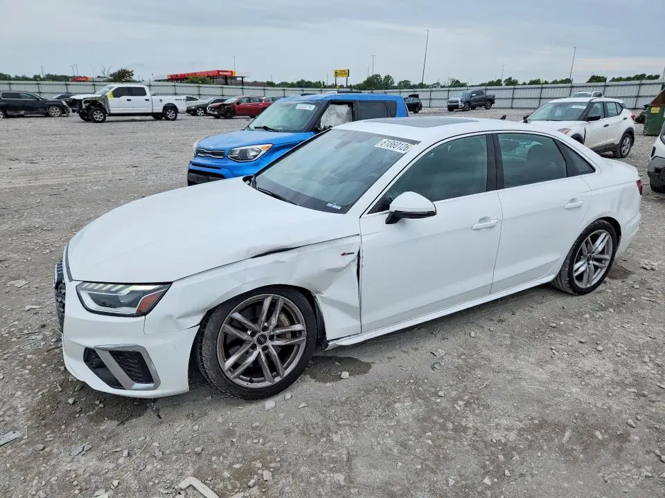 WAUEAAF49PN018350 — 2023 Audi A4, Боковая часть, фото до ремонта