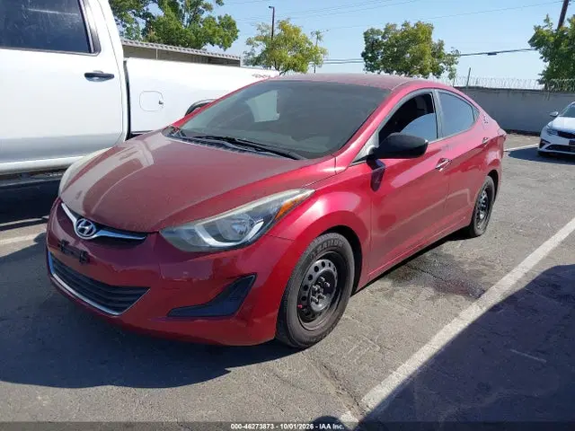 2016 Hyundai ELANTRA SE VIN 5NPDH4AE0GH710959 фото 2