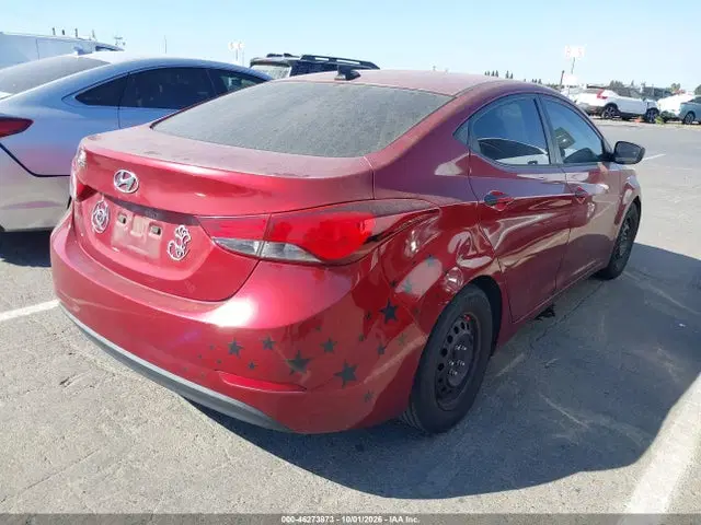 2016 Hyundai ELANTRA SE VIN 5NPDH4AE0GH710959 фото 4