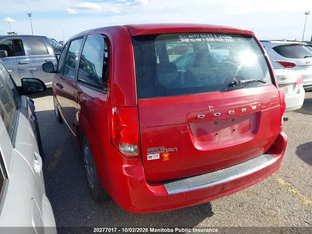2016 Dodge Grand Caravan Cvp VIN 2C4RDGBGXGR136229 фото 3