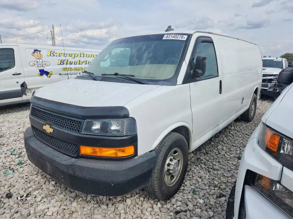 1GCWGBFG1L1122239 — 2020 Chevrolet Express G2500, Ходовая часть, фото до ремонта