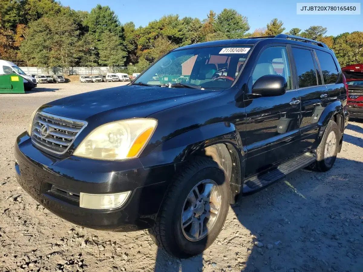 JTJBT20X780165450 — 2008 Lexus GX, мелкие вмятины и царапины, фото до ремонта