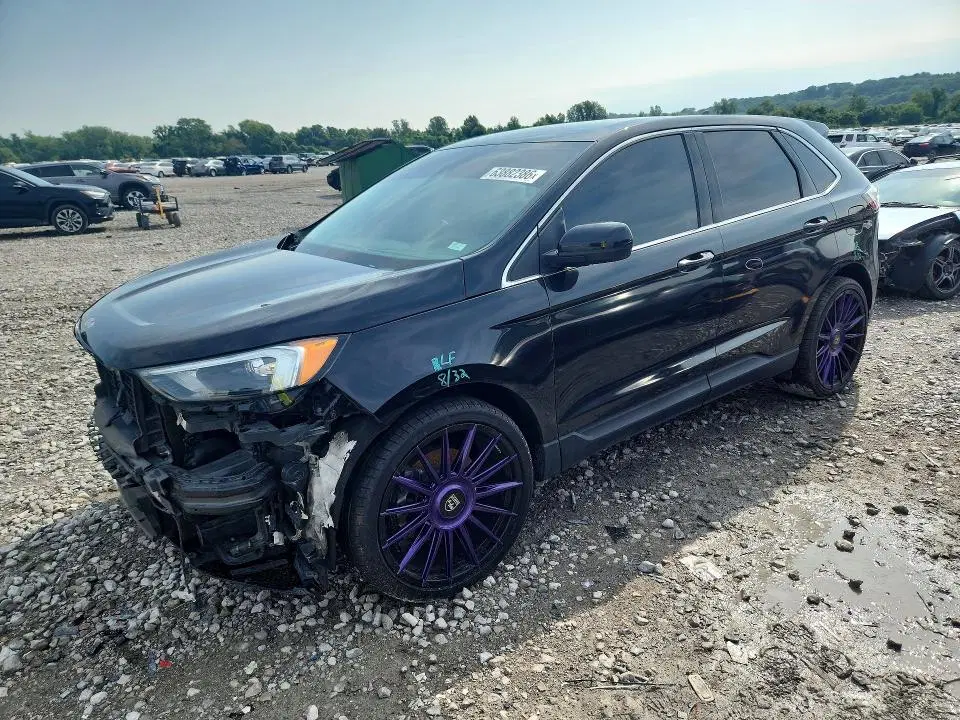 2FMPK4J99PBA24766 — 2023 Ford EDGE, Передняя часть, фото до ремонта