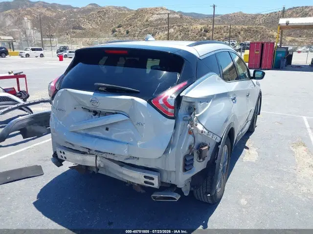 2018 Nissan MURANO SV VIN 5N1AZ2MGXJN125553 фото 4