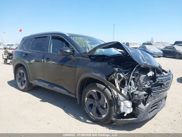 JN8BT3BB4RW182297 — 2024 Nissan Rogue, Передняя часть, фото до ремонта