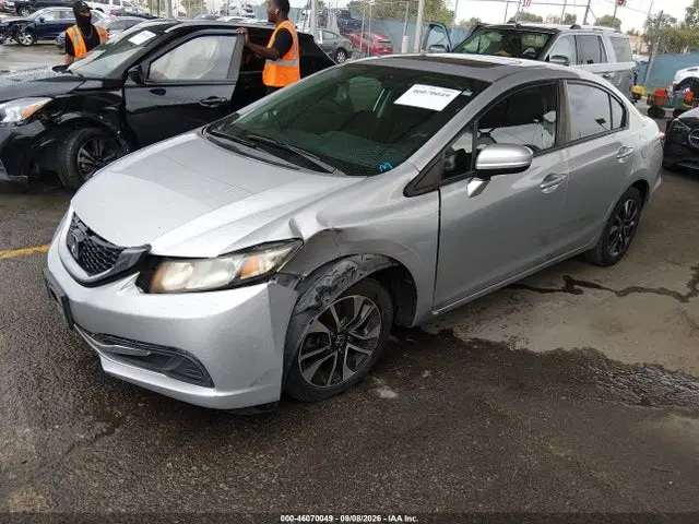 2014 Honda CIVIC EX VIN 19XFB2F82EE060342 фото 2