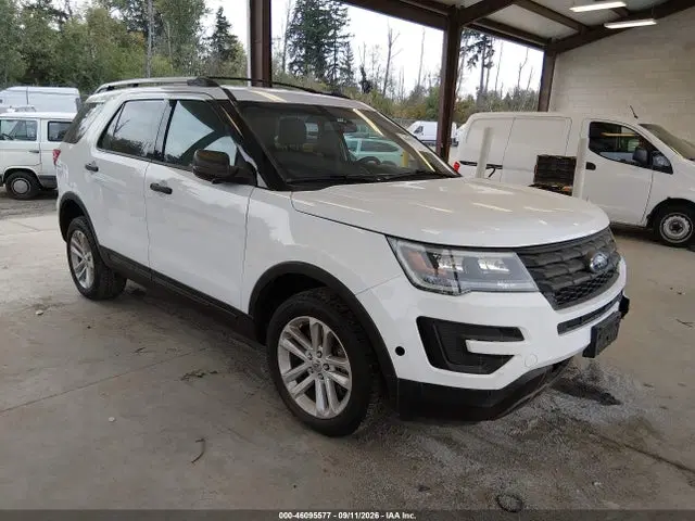 1FM5K8ARXJGC19273 — 2018 Ford Police Interceptor Utility, Передняя часть, фото до ремонта