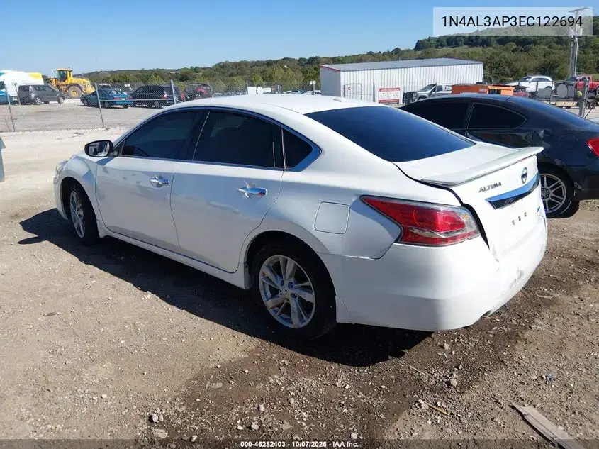 2014 Nissan Altima 2.5 Sl VIN 1N4AL3AP3EC122694 фото 4