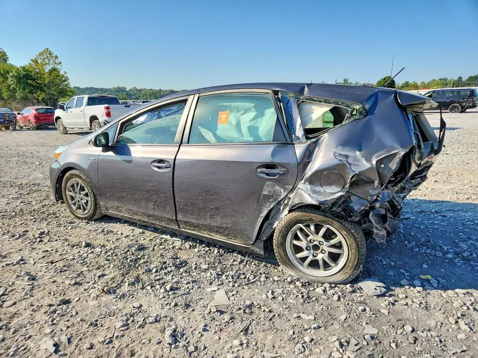 2017 TOYOTA PRIUS V VIN JTDZN3EU6HJ066998 фото 2