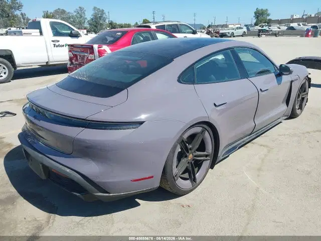2025 Porsche Taycan 4 VIN WP0AA2Y11SSA08662 фото 4