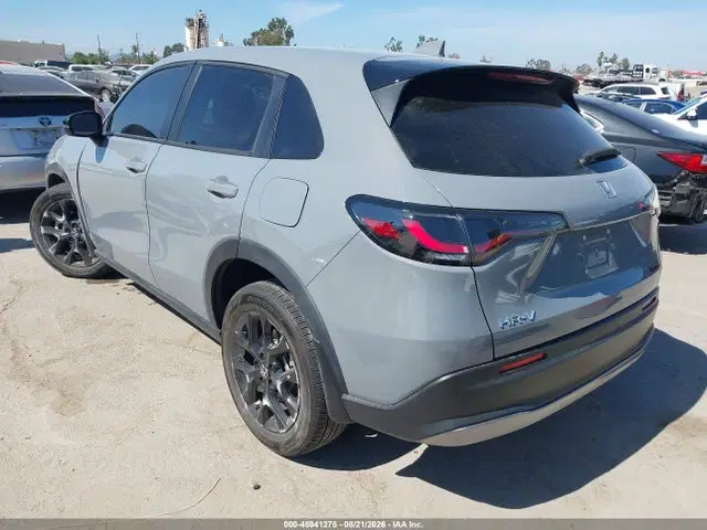 2025 Honda Hr-v 2wd Sport VIN 3CZRZ1H53SM707655 фото 3