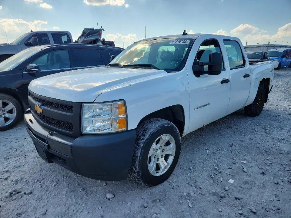 3GCPKPEA6DG344369 — 2013 Chevrolet Silverado, Задняя часть, фото до ремонта