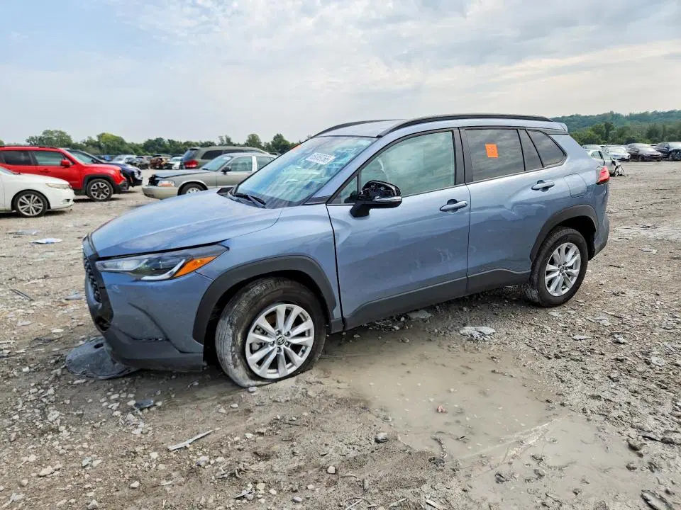 7MUCAABGXSV135566 — 2025 Toyota Corolla Cross, Ходовая часть, фото до ремонта